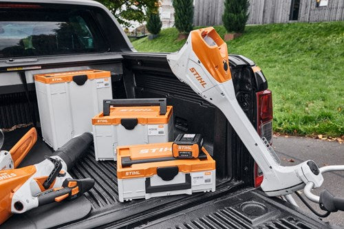 Stihl power box basic, con 2 batterie ap 200 s e 1 caricatore rapido al 301 - 48502000042