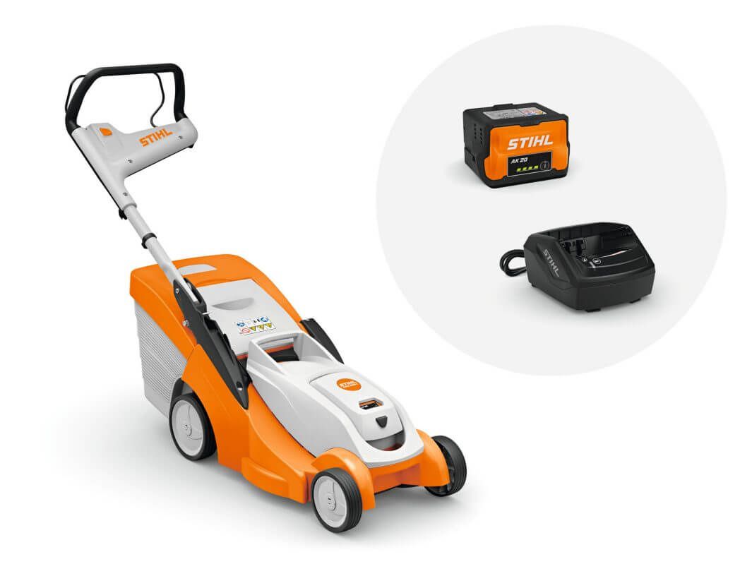 Rasaerba a batteria Stihl rma 239 c | impostare | incl. batteria ak 20 e caricabatterie al 101 - 63200111495