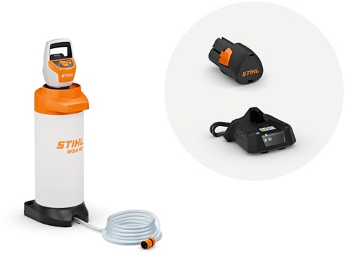 Stihl wsa 40.0 set drukwatervat | 10 l | incl. 1x 2.0ah as 2 accu en al 1 lader - sa090118510