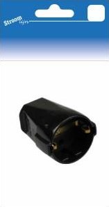 Controspina Streamline RA attacco nero 6641600