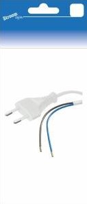 Cavo Euro Streamline 1,8 m bianco 6665500