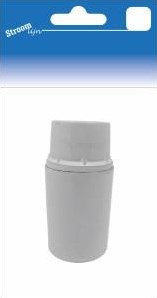 Portalampada Streamline e14 bachelite bianca liscia 6642220