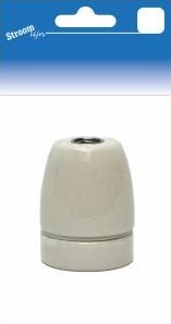 Portalampada Streamline e27 porcellana m10 6642900