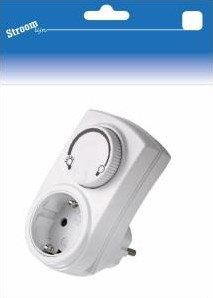Dimmer con spina Import Power Line 40-300 Watt - 6678006