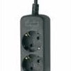 Stroomlijn tcd ra 3-voudig 3 meter snoer zwart - 6672282