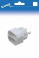 Enchufe bidireccional Streamline euro blanco 6675900