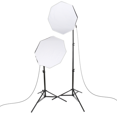 Estudio de luz de día set PK-B608K 2x85W