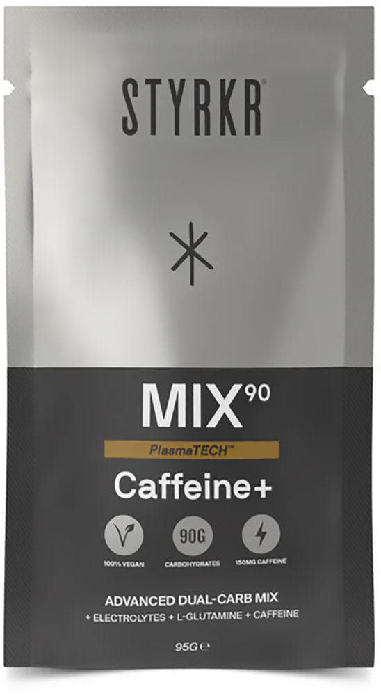 Mezcla de bebida energética Styrkr mix90 con cafeína y doble carbohidrato