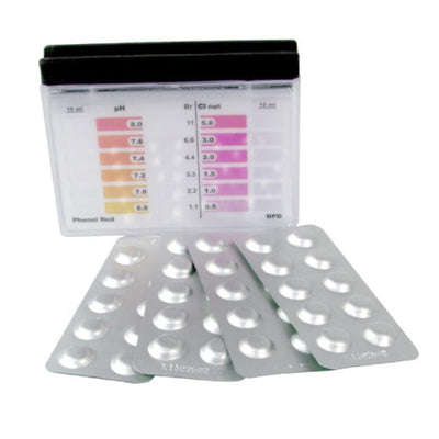 Set di test divertenti estivi per l'avvio del set di misurazione e valore del pH