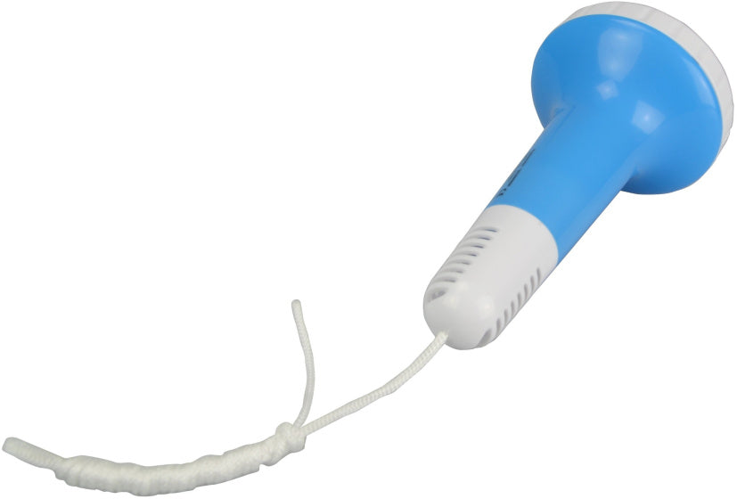 Summer fun Thermometer digitaal wit blauw