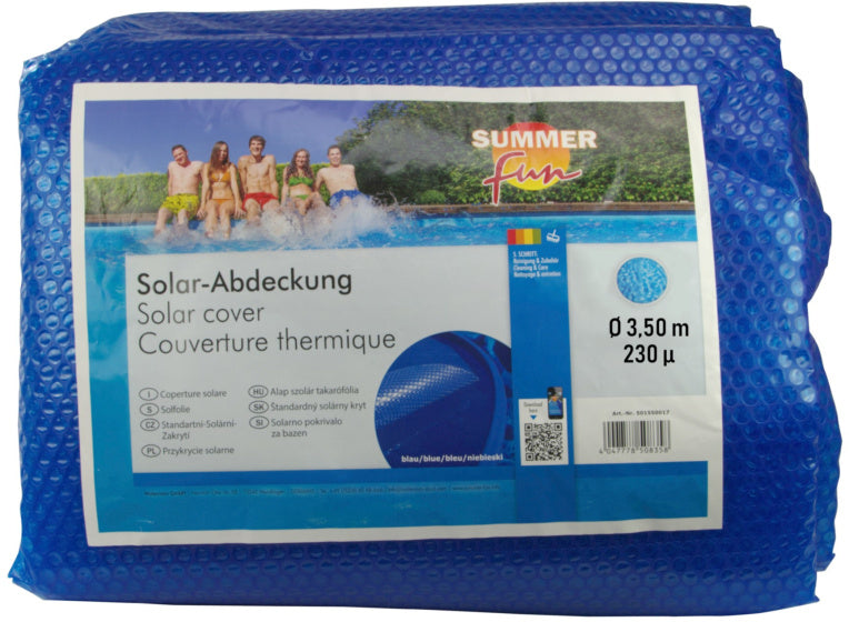 Diámetro redondo de verano de verano de verano 350 cm azul