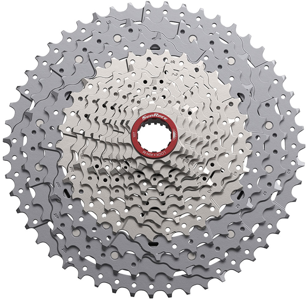 Sunrace cassette csmz933 12v 10-51t microspline zilv r