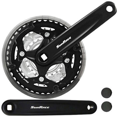 Sunrace crankstel fcm513 6 7 8v 42 34 24 152mm -3mm