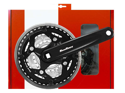 Sunrace crankstel fcm513 6 7 8v 42 34 24 152mm -3mm