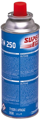 Confezione ricarica Super Ego bombole gas fornello gas butano - 227 grammi (cp250)