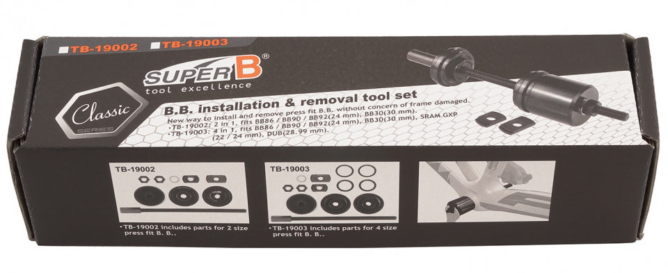 Excelentes herramientas de montaje del soporte inferior Presione ajuste TB-19003B