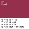 Superior achtergrondpapier 27 flame 1,35 x 11m
