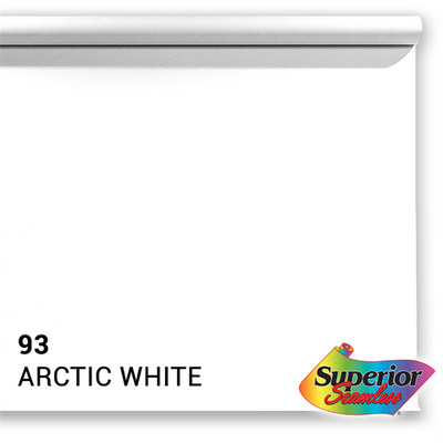 Carta di sfondo superiore 93 bianco artico 1,35 x 11m