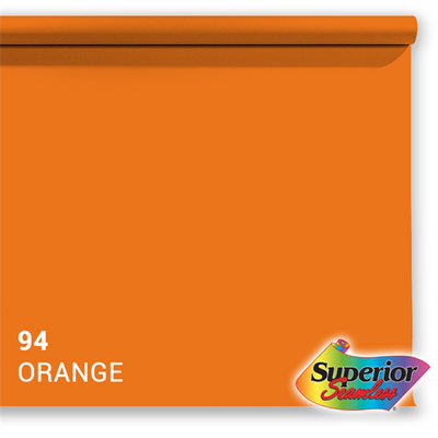 Carta di sfondo superiore 94 arancione 1,35 x 11m