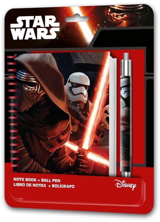 Book Disney Star Wars Note con Penna Ballpoint
