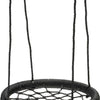 Nido oscilante Swing para 1 a 2 niños Ø 100 cm Negro