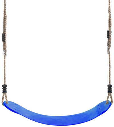 SwingKing Flexibel Schommelzitje in hoogte Verstelbaar EVA Blauw