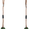 Swinging Swing Asiento Ajustable 43 x 17 cm de color verde oscuro