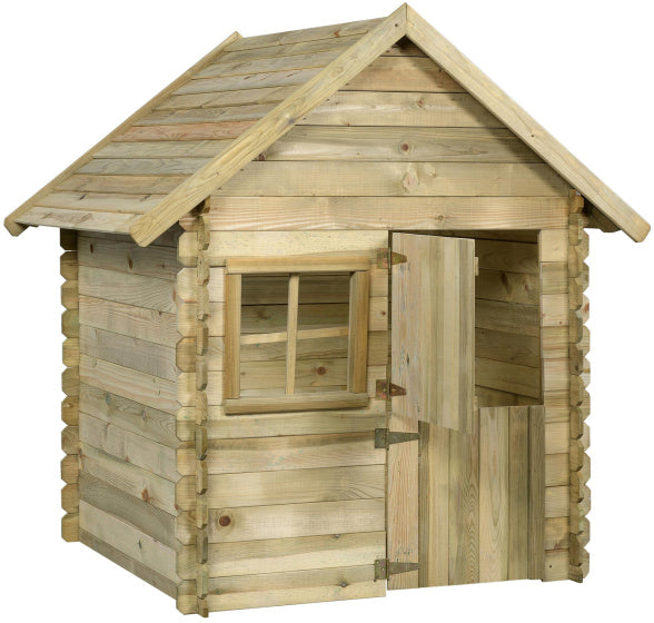 Swinging Louise Deluxe Legno Speelhuis 124 x 150 x 160 cm Naturel