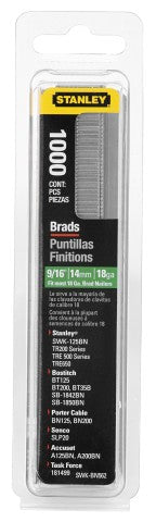 Clavos para herramientas manuales Stanley 20 mm tipo j - 1000 piezas - 1-swkbn075t