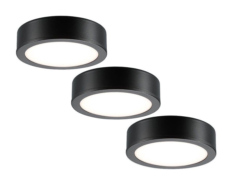 Sylvania Cirkel Keukenspot Conjunto de LED de 3 270 LM IP20 Negro