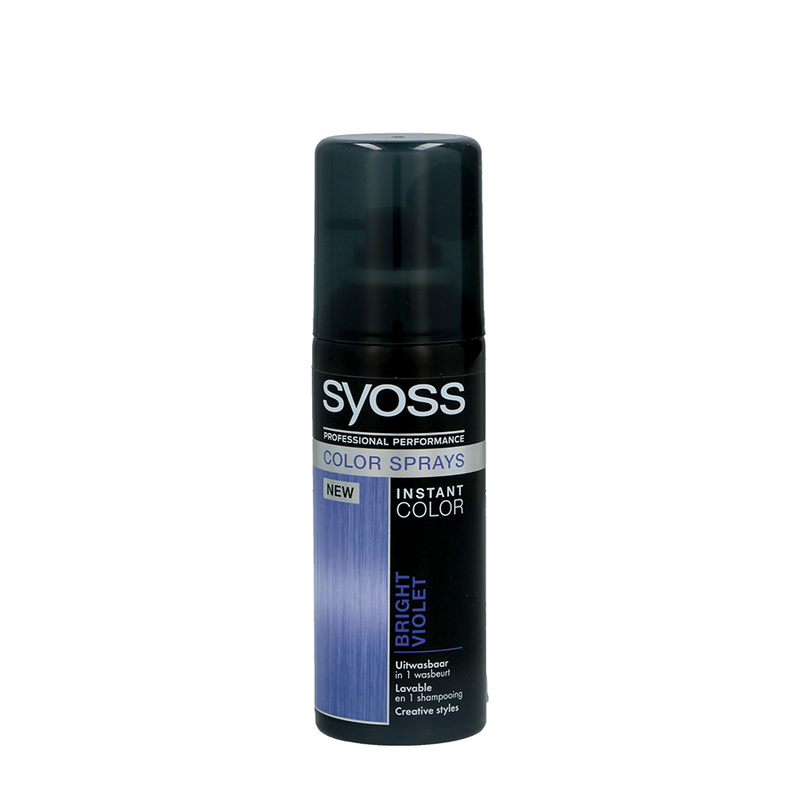 Spray colorante per capelli Syoss viola brillante 120ml