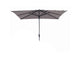 Madison parasol syros vierkant opdraai 280x280cm taupe