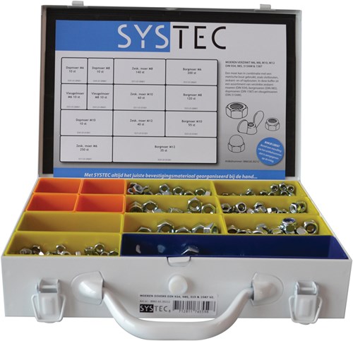Assortimento valigetta Systec dadi vz divers din934 985 315-am 1587 - 8960.60.30212