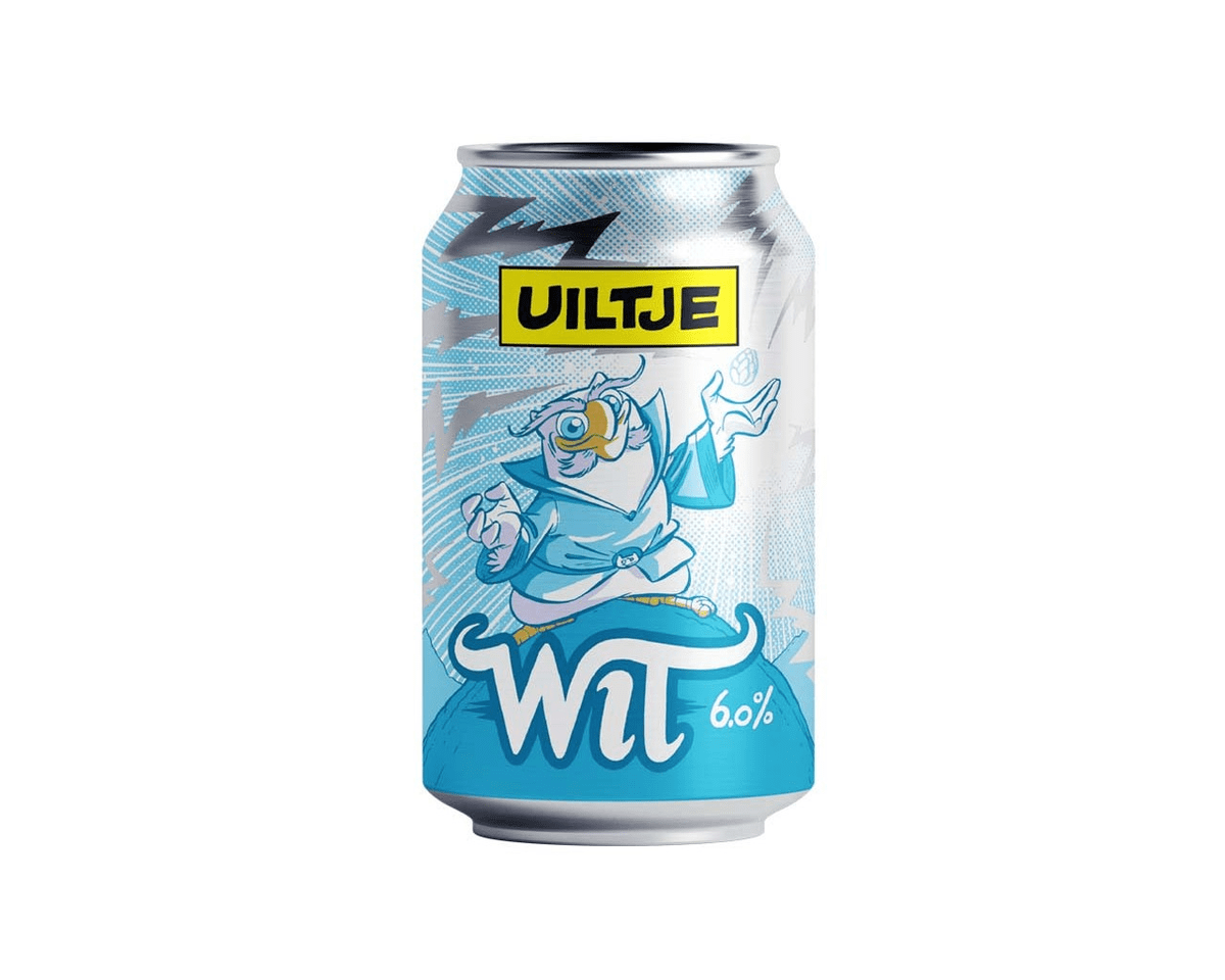 Uiltje 't wit blik (12x 33cl)