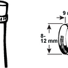 Anillo tensor Cornat 8-12 mm (1 4) 4 piezas acero inoxidable - t3083000