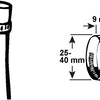 Anillo tensor Cornat 25-40mm 1.° acero inoxidable - t308304