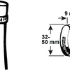 Anillo tensor Cornat 32-50mm 1.° acero inoxidable - t308305