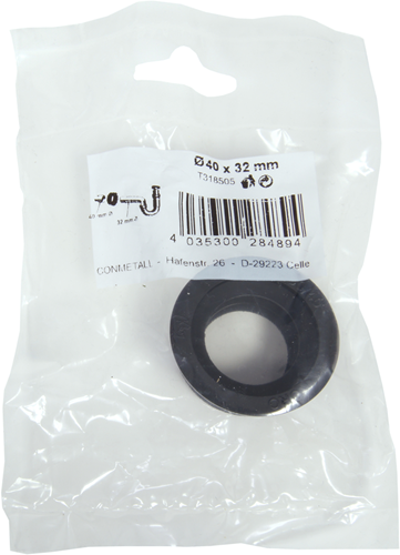Reducción de tetina de goma Cornat 40mm -> 30mm - t318505