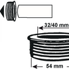 Reducción de tetina de goma Cornat 54mm - 32 40 - t318508
