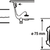 Rosetta Cornat per bagno - t321120