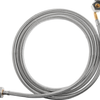 Manguera alimentación lavadora Cornat 2m50 acero inoxidable - t357216