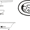 Tapón de drenaje de pasta selladora Cornat 25cm - t381799