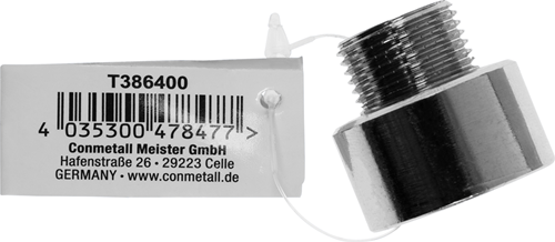 Reductor de canal de latón cornat vm 1 2x3 8 * - t386400