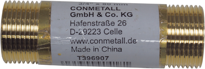 Cornat raccordo ms in ottone mm 3 4 80mm - t396907