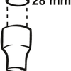 Conector adaptador Cornat cu-soldadura 28x22mm - t52402822