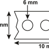 Cornat mounting tape (+ plastic) 19mm 10m - t562199