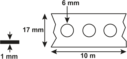 Cornat mounting tape (+ plastic) 19mm 10m - t562199