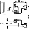 Conexión cornat s para radiador 1 2x3 4 - t591517