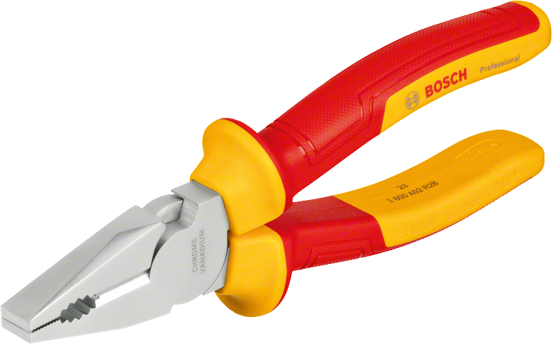 Bosch blauw combinatietang 180 mm vde - 1600a02ne1