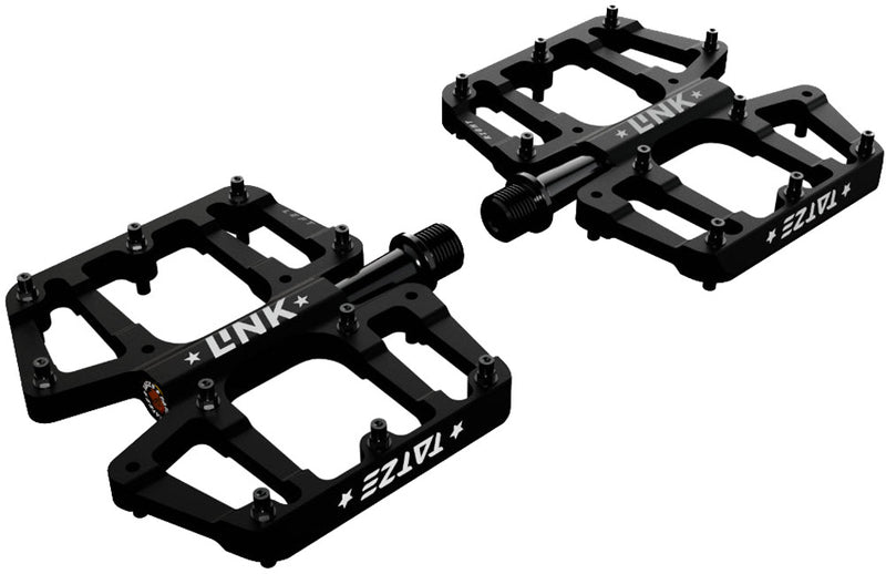 Pedales planos mtb titanio tatze link